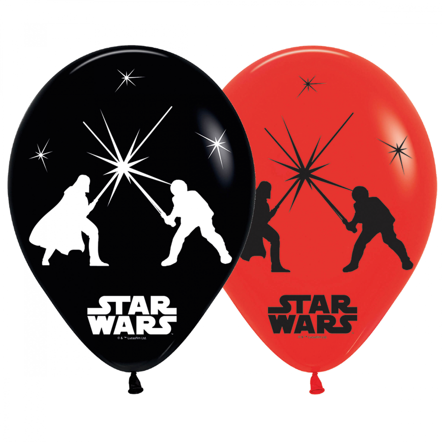 Star Wars LED balónky 5 ks 28 cm